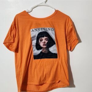 Graphic shirt anything